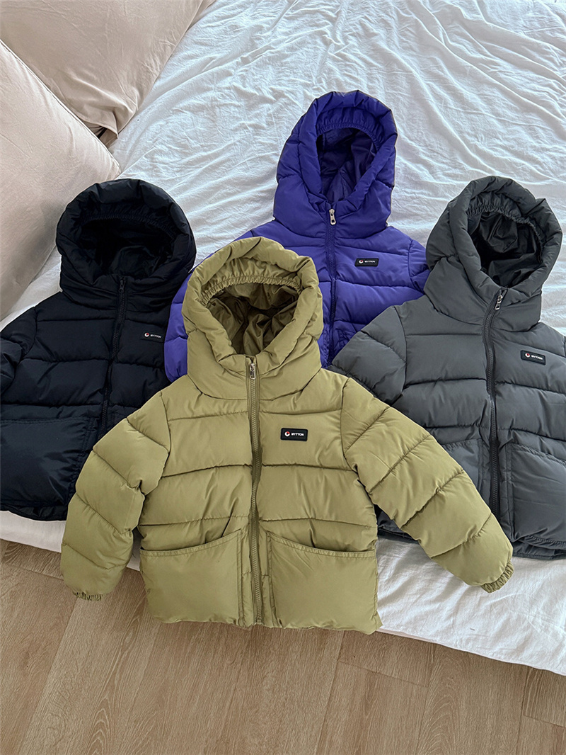 Winter Clothing Activity - เด็กลงเสื้อแจ็คเก็ตผ้าฝ้ายฤดูใบไม้ร่วงฤดูหนาว Windbreak เสื้อแจ็คเก็ตหนาเสื้อวัยรุ่น Hooded Parka เสื้อผ้าเด็ก