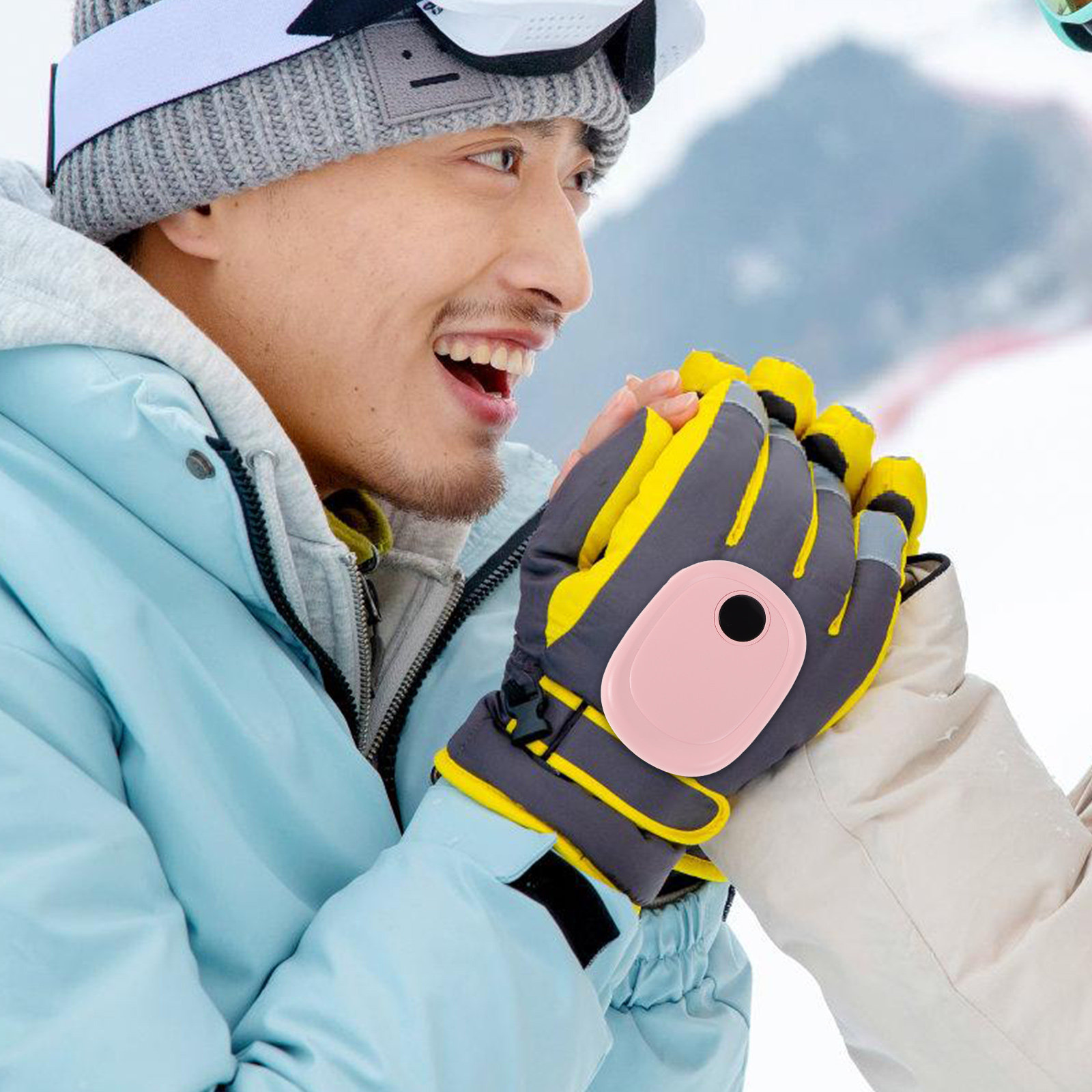 Heated Gloves Electric - เครื่องทำความร้อนถุงมือไฟฟ้าขั้นสูงสำหรับการขี่มอเตอร์ไซค์ เล่นสกี ปั่นจักรยาน กิจกรรมกลางแจ้ง อุปกรณ์ถุงมือทำความร้อนอัจฉริยะ