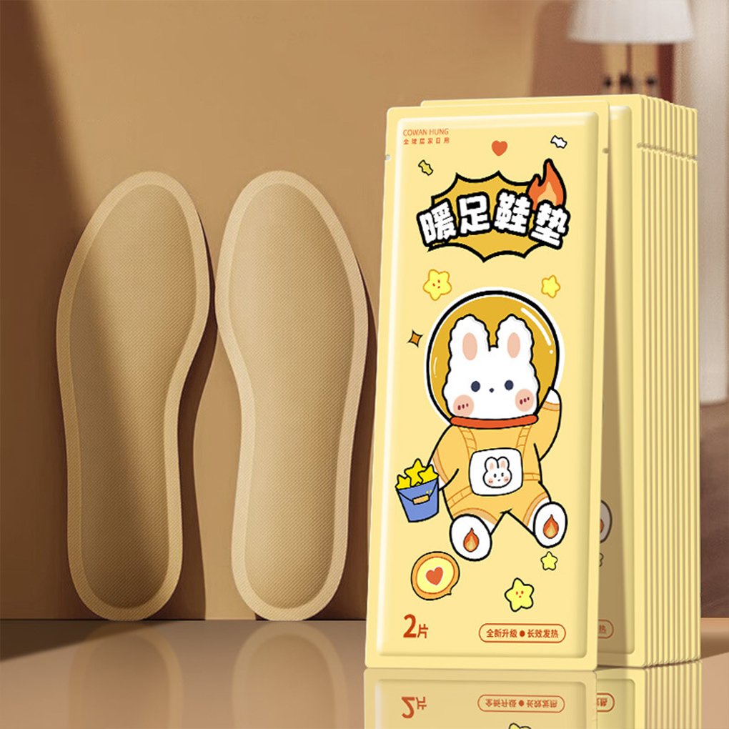 Heated Insole Rechargeable - One-time Foot Warmer Heated Insoles เลือกผ้าไม่ทอ