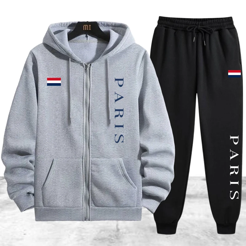 ชุดวอร์มผู้ชาย Paris Printing  - Winter Clothing Essentials บทวิจารณ์และราคา