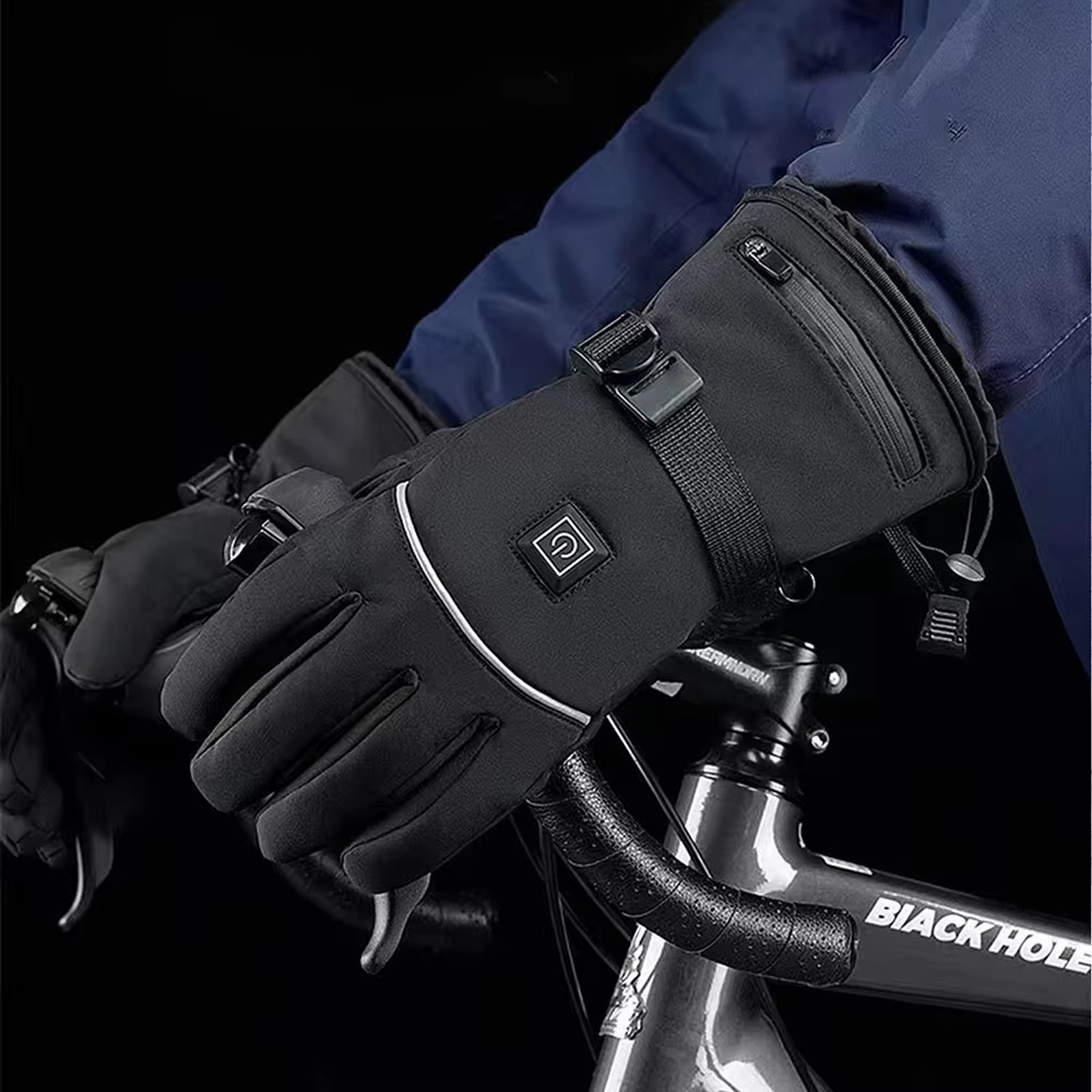 ถุงมือสกีไฟฟ้าสำหรับฤดูหนาว กั - Heated Gloves Electric บทวิจารณ์และราคา