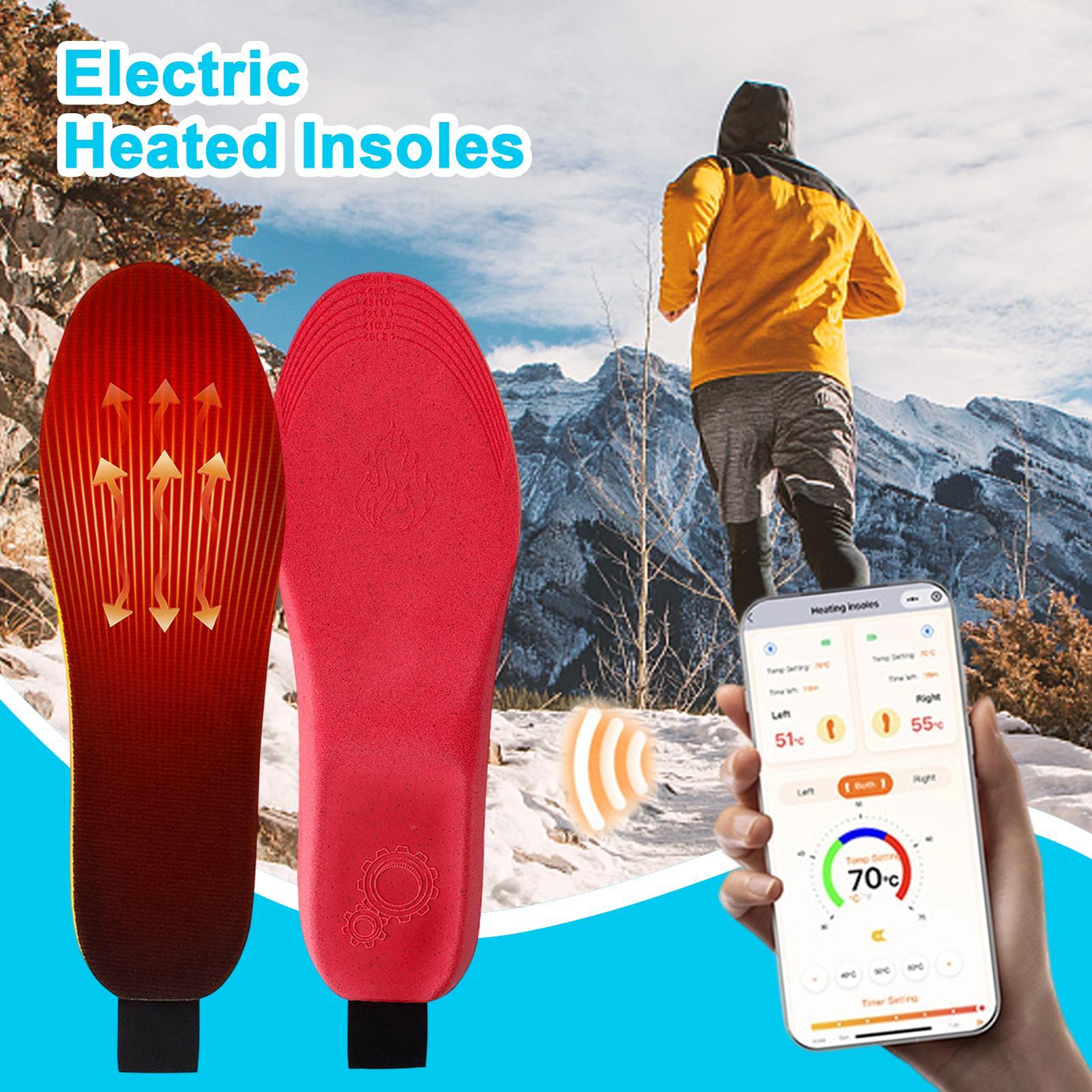 แผ่นรองเท้าอุ่น Seanker 3000mA - Heated Insole Rechargeable บทวิจารณ์และราคา