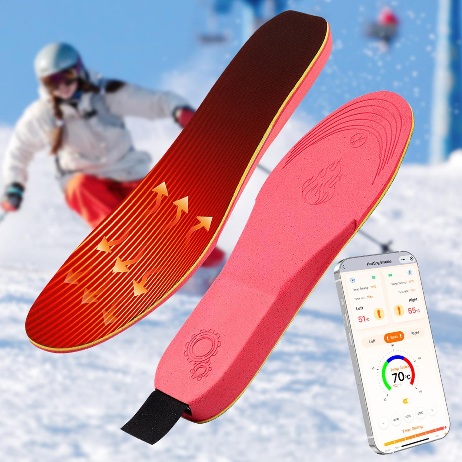 แผ่นรองเท้าอุ่น Seanker 3000mA - Heated Insole Rechargeable บทวิจารณ์และราคา