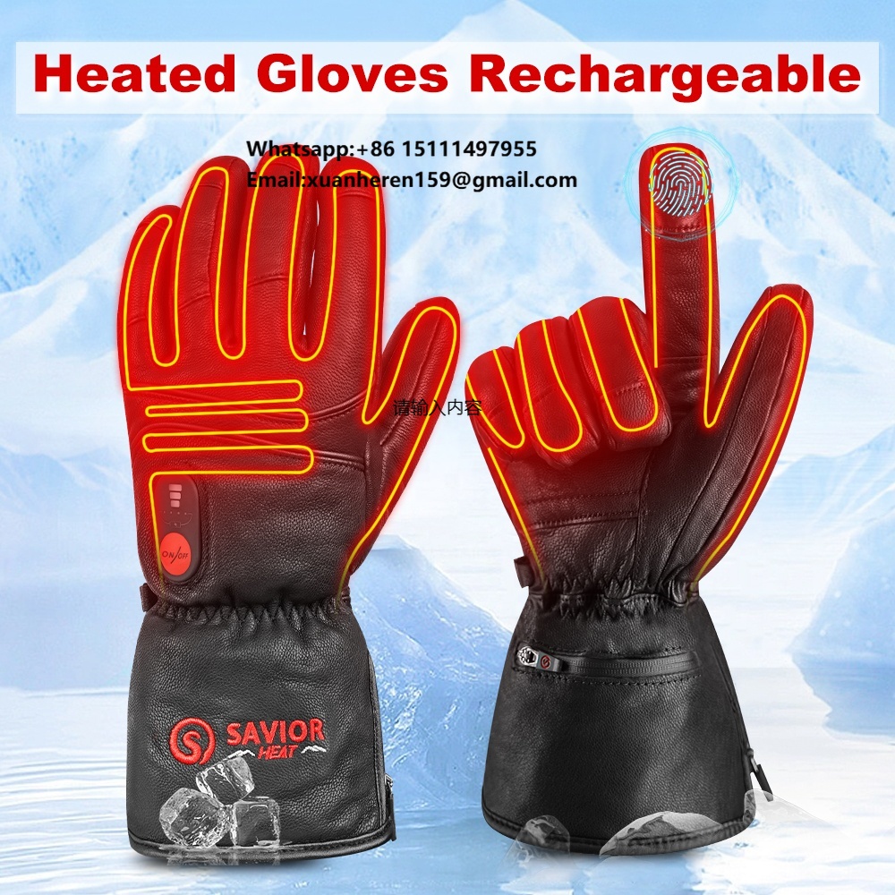 ถุงมือหนังอุ่นสำหรับผู้ชายและผ - Heated Gloves Electric บทวิจารณ์และราคา