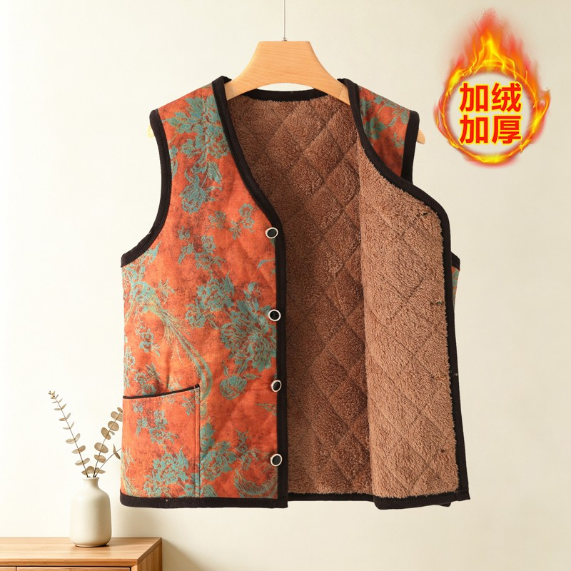 เสื้อกั๊กพิมพ์ลายไซส์ใหญ่สำหรั - Winter Clothing Essentials บทวิจารณ์และราคา