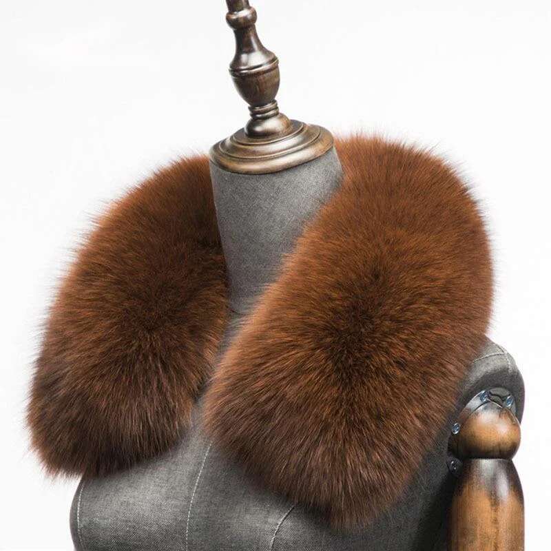 ฤดูหนาวขนสุนัขจิ้งจอกธรรมชาติผ - Winter Clothing Essentials บทวิจารณ์และราคา