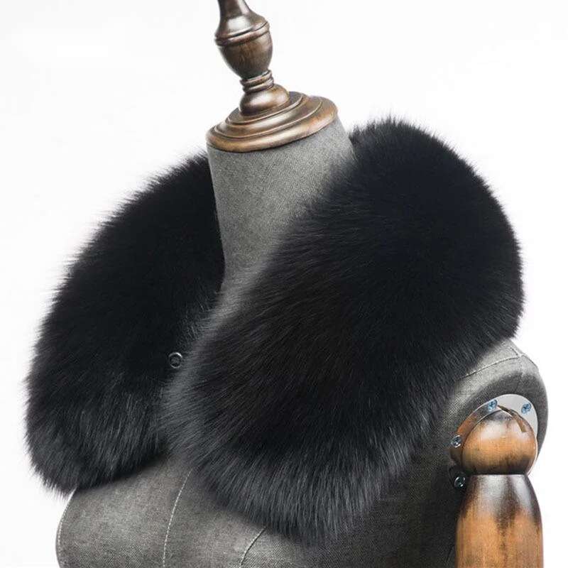 ฤดูหนาวขนสุนัขจิ้งจอกธรรมชาติผ - Winter Clothing Essentials บทวิจารณ์และราคา