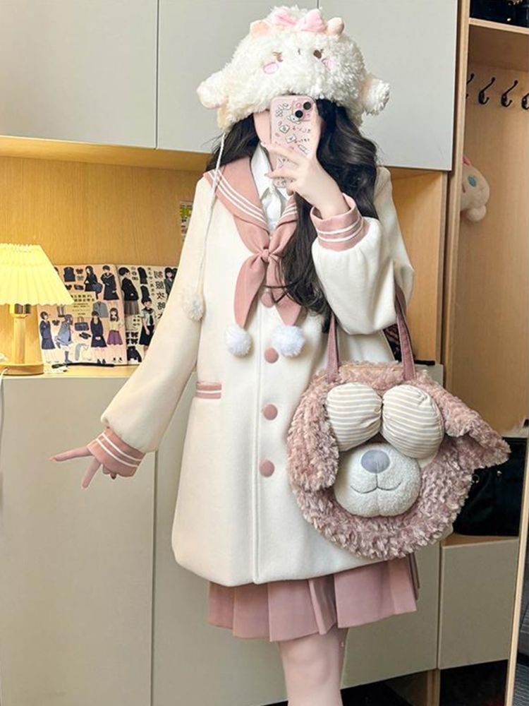 ชุดยูนิฟอร์มสไตล์คาวาอี้ 2 ชิ้ - Winter Clothing Ladies บทวิจารณ์และราคา