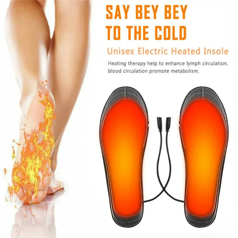 USB ชาร์จอุ่น Insoles ขนาด 35- - Heated Insole Rechargeable บทวิจารณ์และราคา