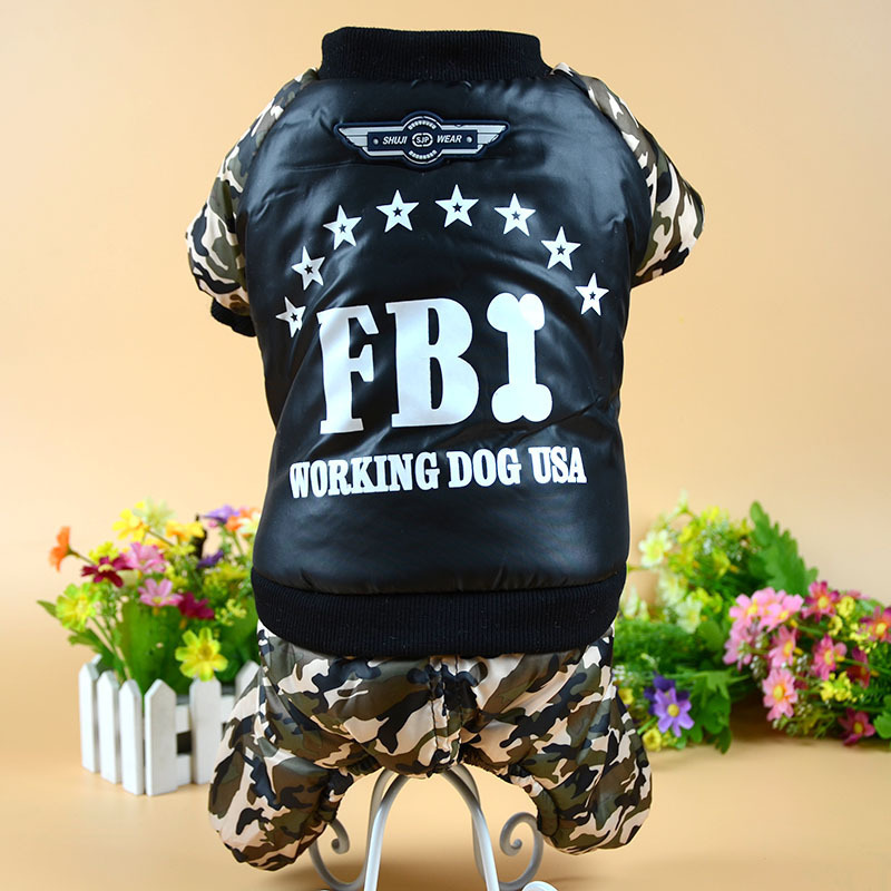 ชุดหมีสุนัข FBI เท่ๆ แบบหนา ชุ - Winter Clothing Boys บทวิจารณ์และราคา