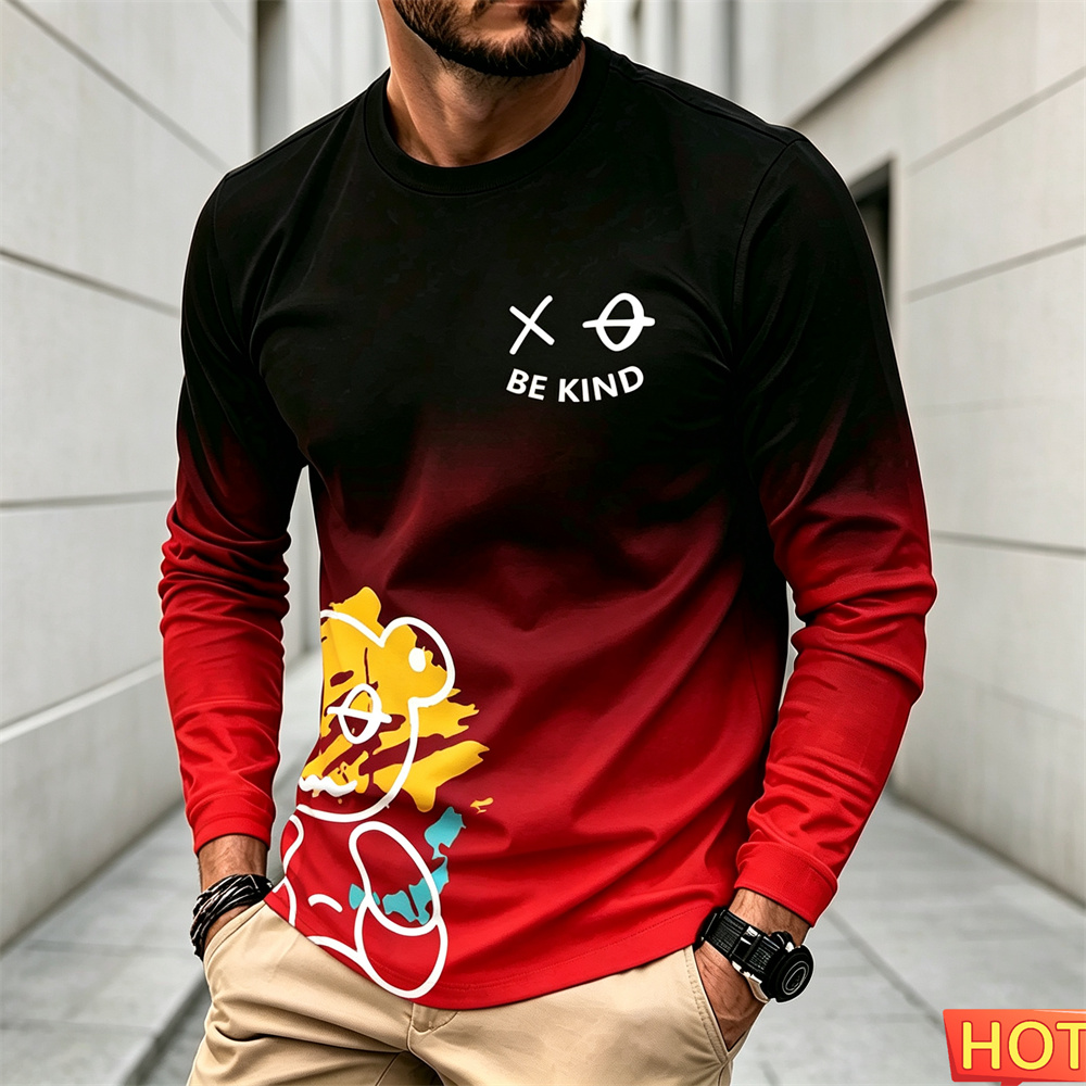 เสื้อยืดแขนยาวลำลองสำหรับผู้ชา - Winter Clothing Men บทวิจารณ์และราคา