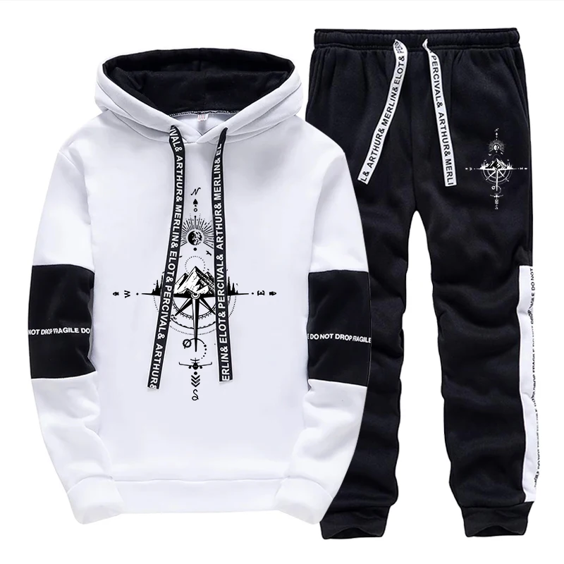 ชุดวอร์มผู้ชายแฟชั่นลำลองสำหรั - Winter Clothing Men บทวิจารณ์และราคา