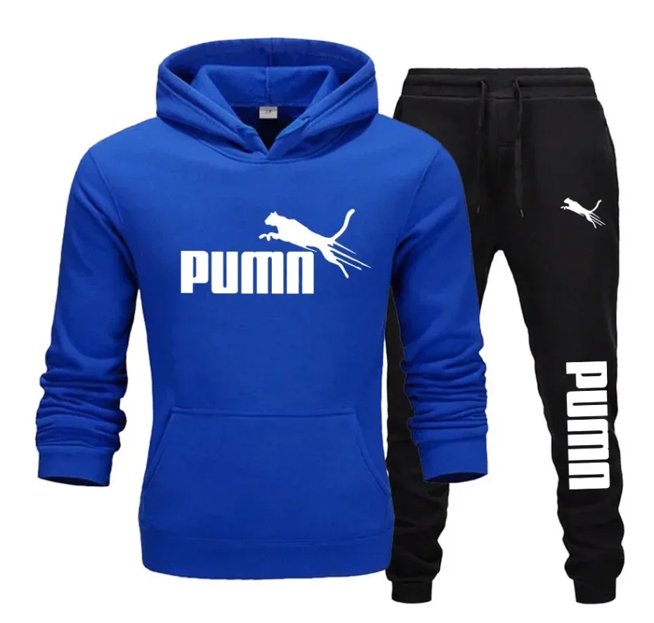 ชุดเสื้อฮู้ดผู้ชายใหม่ + กางเก - Winter Clothing Men บทวิจารณ์และราคา