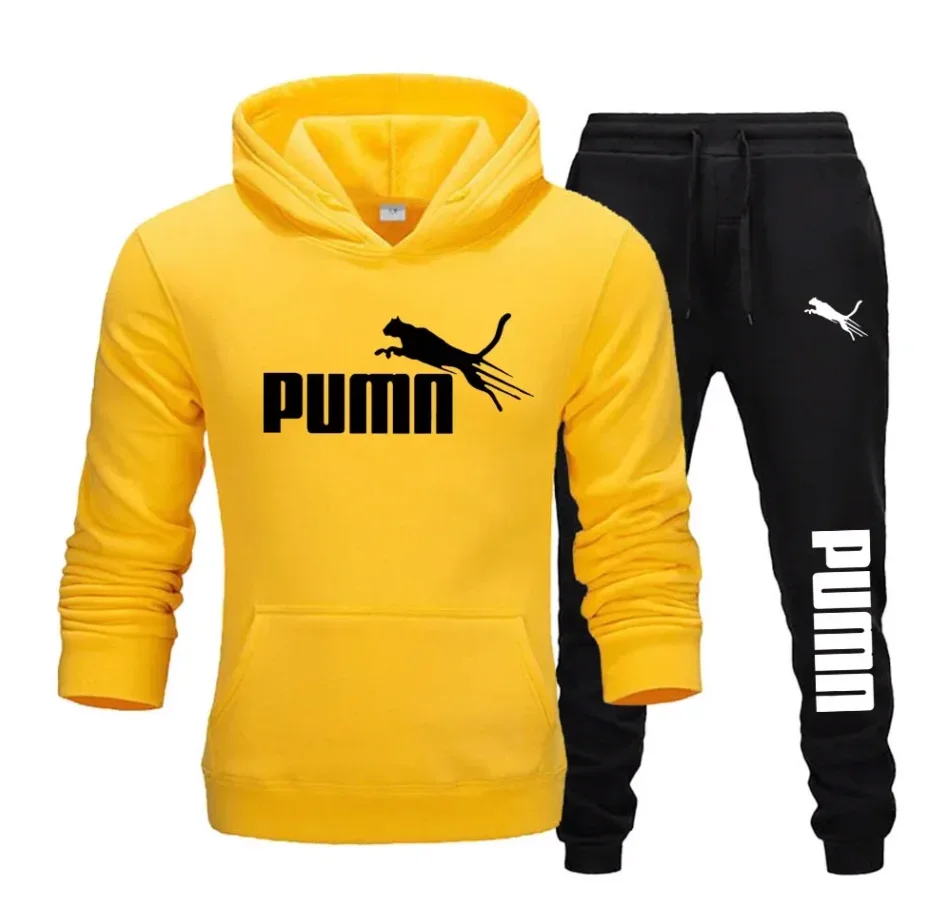 ชุดเสื้อฮู้ดผู้ชายใหม่ + กางเก - Winter Clothing Men บทวิจารณ์และราคา