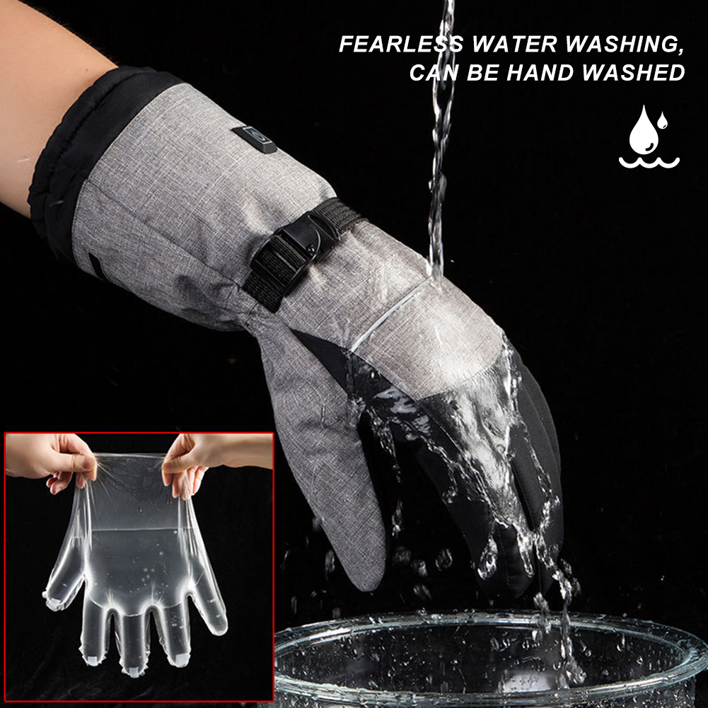 ถุงมืออุ่นไฟฟ้า ผู้ชาย ผู้หญิง - Heated Gloves Electric บทวิจารณ์และราคา