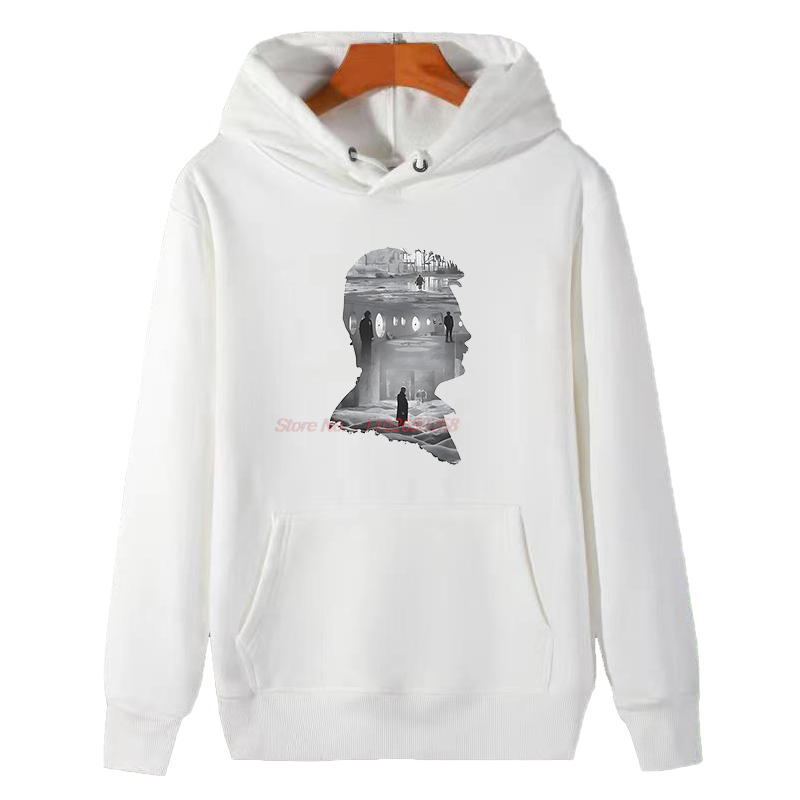 เสื้อฮู้ดลายกราฟิกซิลลูเอทจากภ - Winter Clothing Essential บทวิจารณ์และราคา