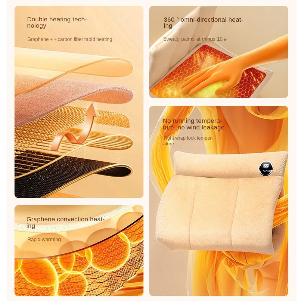 เครื่องอุ่นมือไฟฟ้าแบบ USB 3 ร - Heated Gloves Electric บทวิจารณ์และราคา