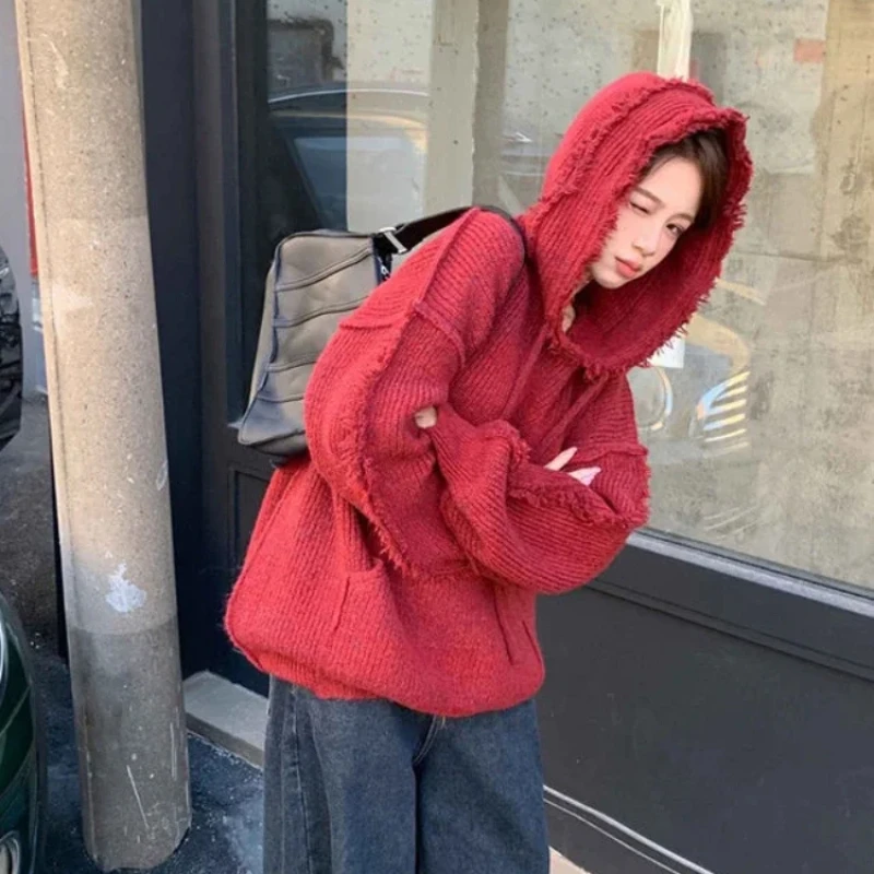 เสื้อฮู้ดหนาสีแดงเย็นสไตล์เกาห - Winter Clothing Essential บทวิจารณ์และราคา