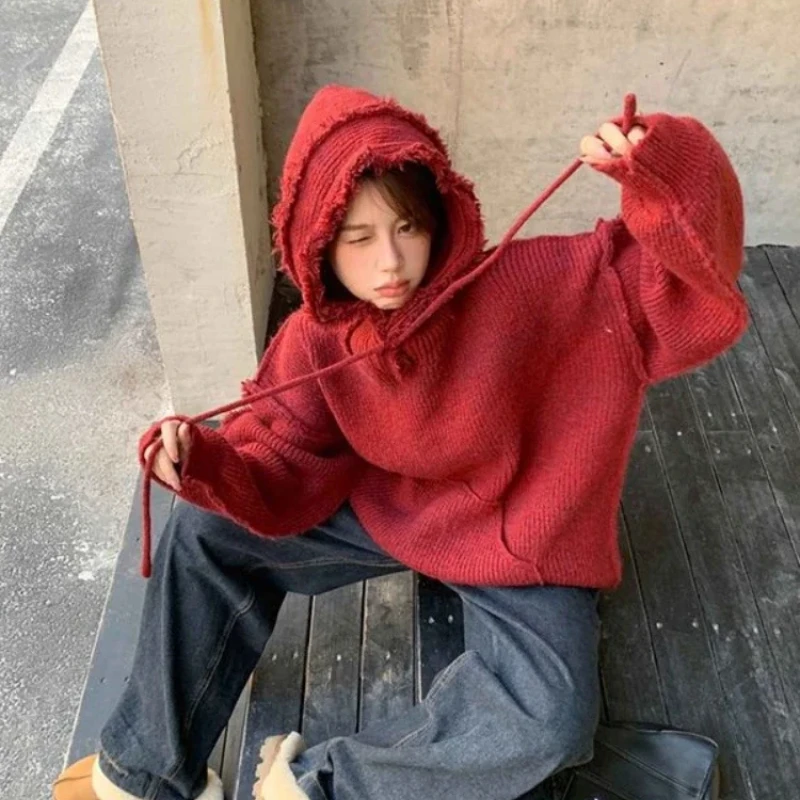 เสื้อฮู้ดหนาสีแดงเย็นสไตล์เกาห - Winter Clothing Essential บทวิจารณ์และราคา