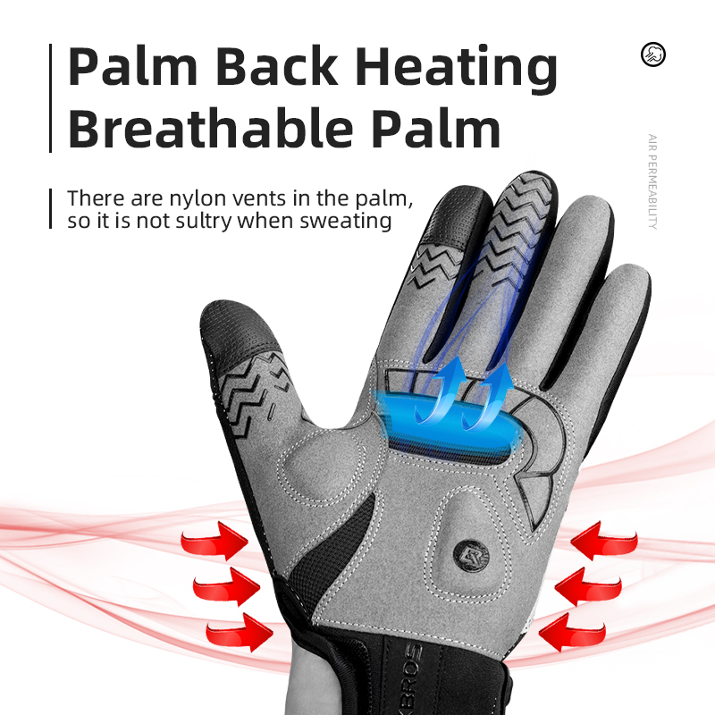 ROCKBROS ถุงมือฤดูหนาวอุ่นถุงม - Heated Gloves Electric บทวิจารณ์และราคา