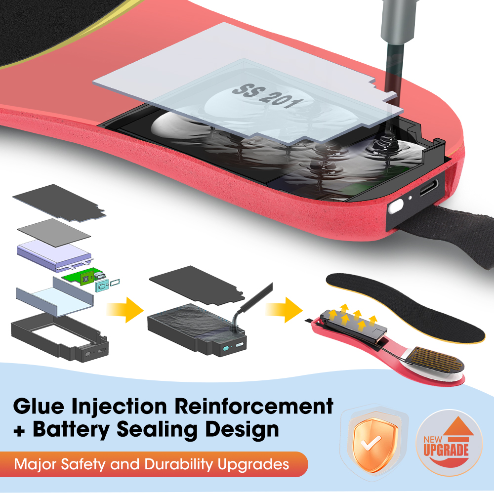 แผ่นรองเท้าอุ่นอัจฉริยะควบคุมผ - Heated Insole Rechargeable บทวิจารณ์และราคา