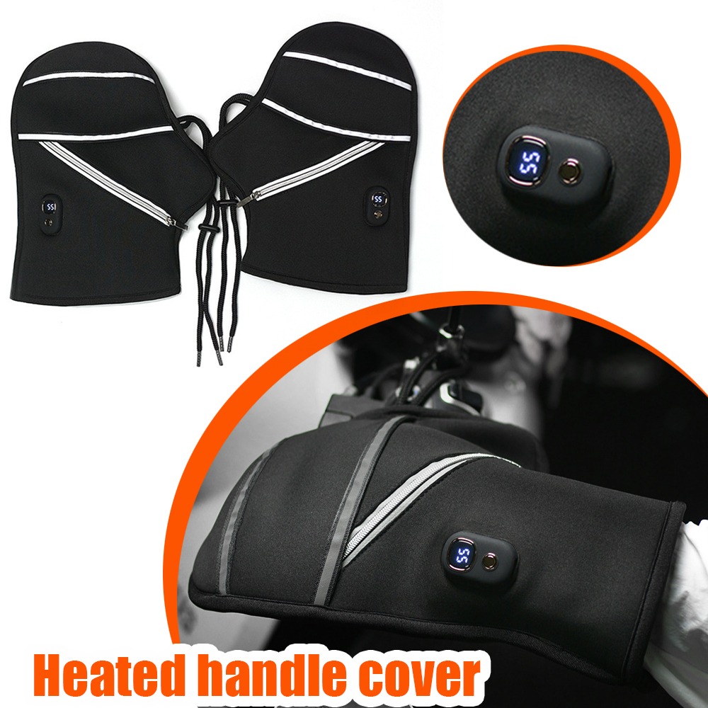 ปลอกแฮนด์มอเตอร์ไซค์แบบอุ่นสำห - Heated Gloves Electric บทวิจารณ์และราคา