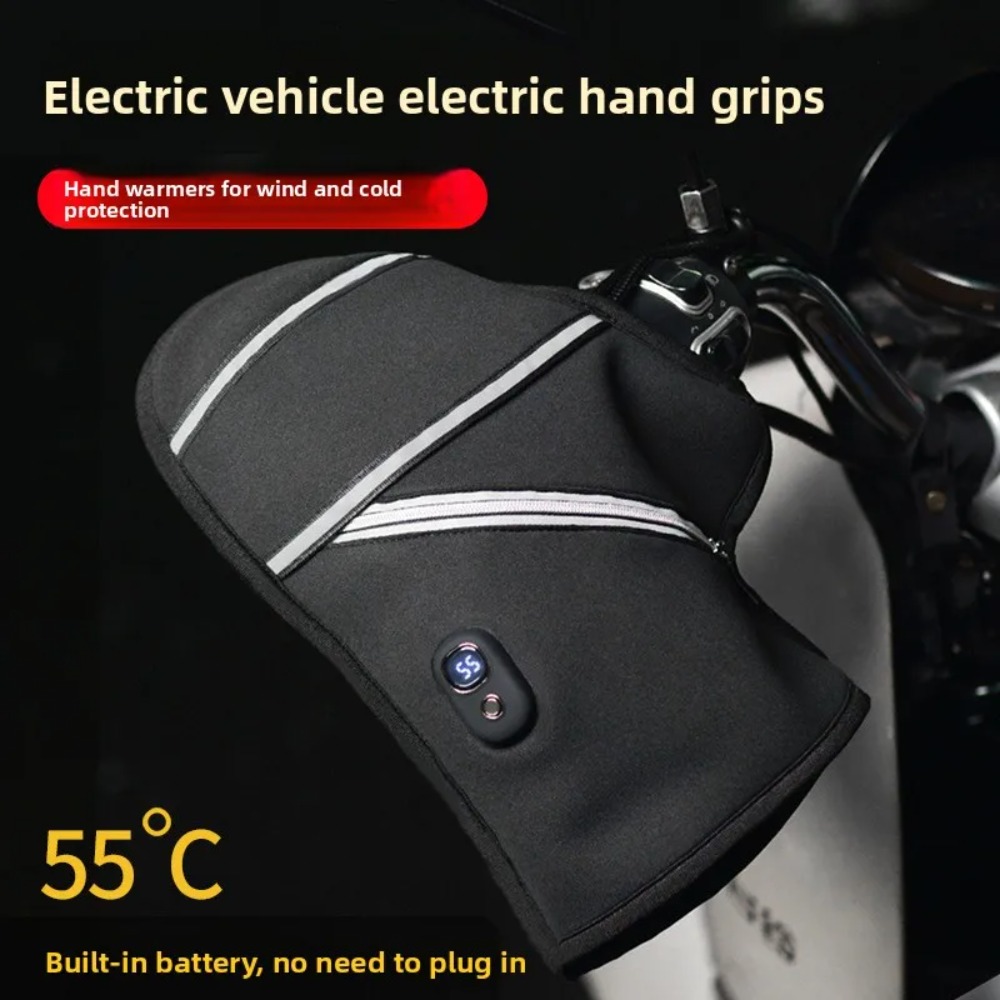 ปลอกแฮนด์มอเตอร์ไซค์แบบอุ่นสำห - Heated Gloves Electric บทวิจารณ์และราคา