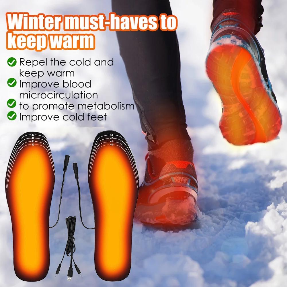 แผ่นรองเท้าอุ่นไฟฟ้าแบบชาร์จ U - Heated Insole Rechargeable บทวิจารณ์และราคา