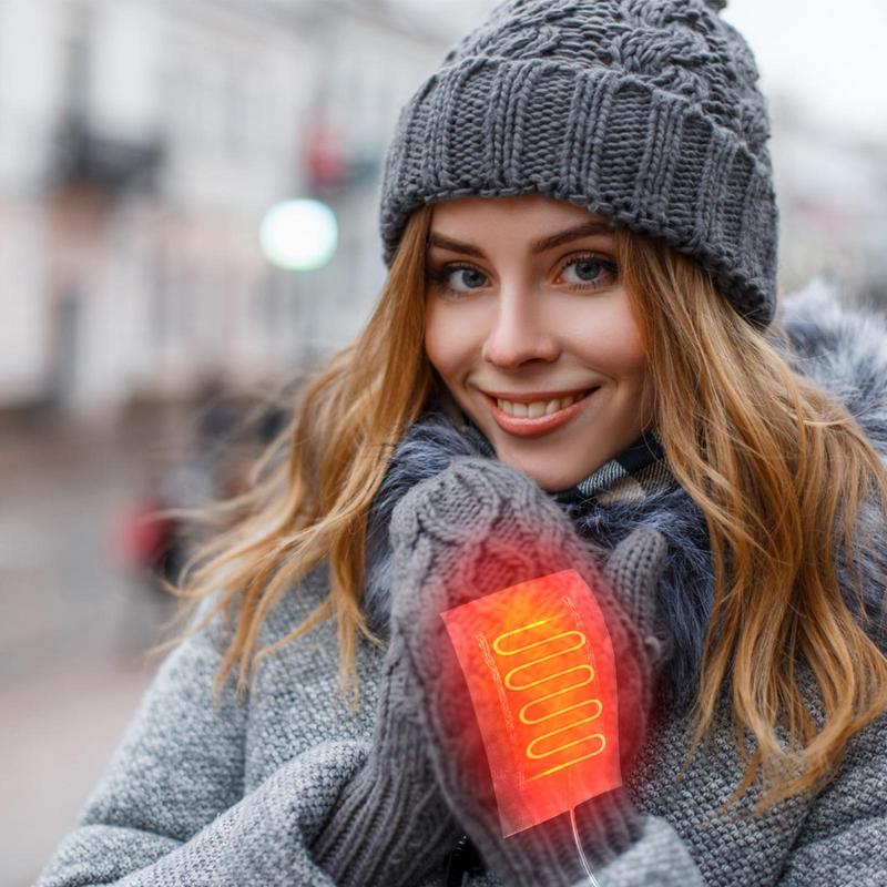ถุงมือแผ่นอุ่น 5V ไฟฟ้าแผ่นควา - Heated Gloves Electric บทวิจารณ์และราคา