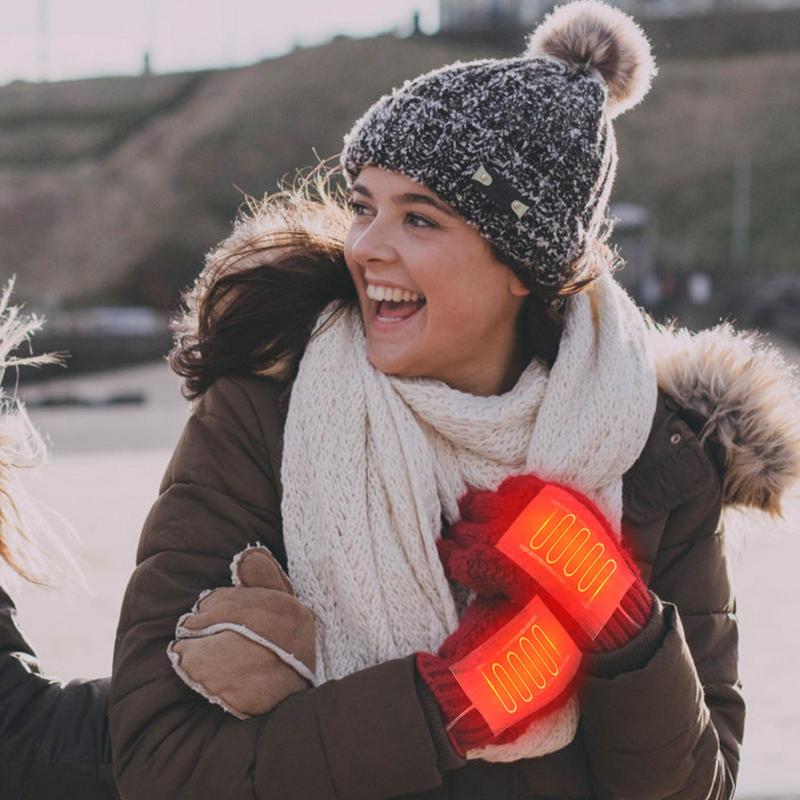 ถุงมือแผ่นอุ่น 5V ไฟฟ้าแผ่นควา - Heated Gloves Electric บทวิจารณ์และราคา