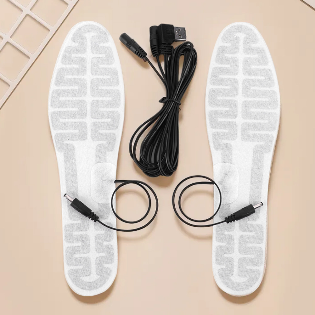 แผ่นรองเท้าอุ่นเท้าแบบ USB ฟิล - Heated Insole Rechargeable บทวิจารณ์และราคา