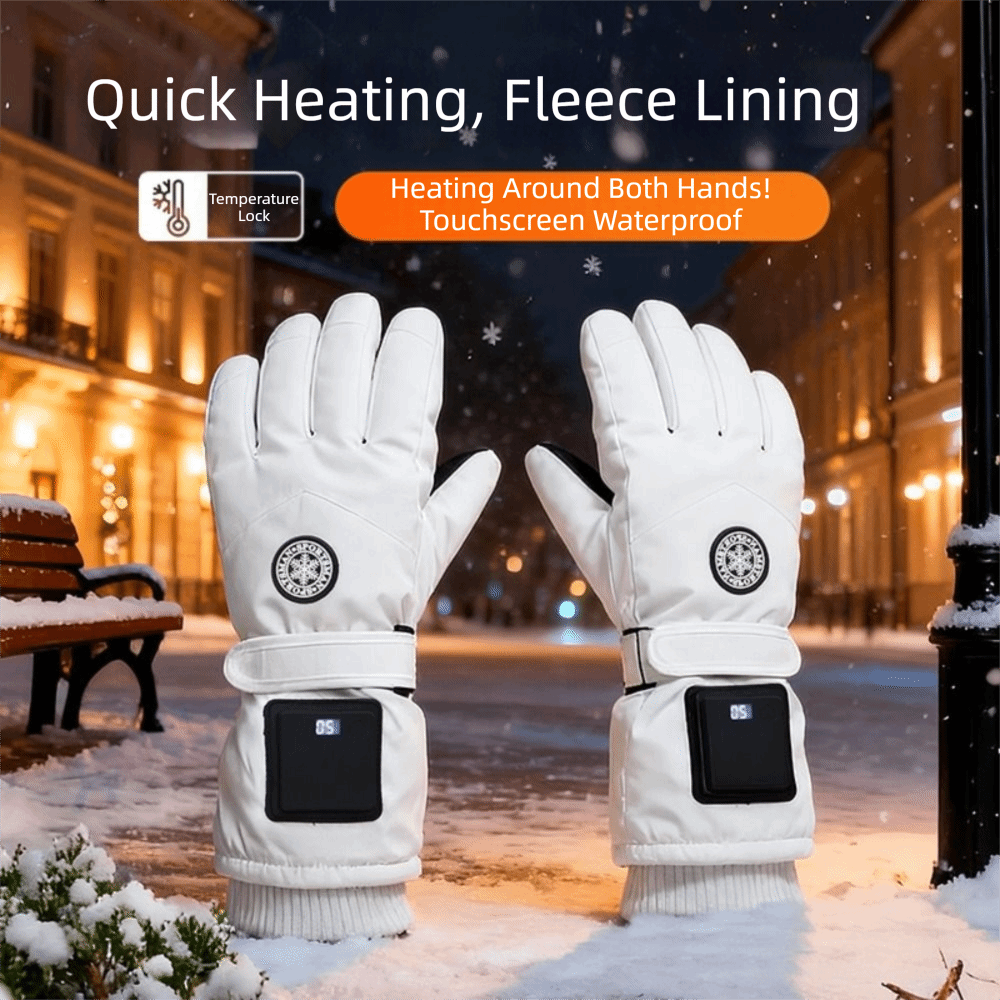 ถุงมืออุ่นอัจฉริยะกันลม 3 ระดั - Heated Gloves Electric บทวิจารณ์และราคา